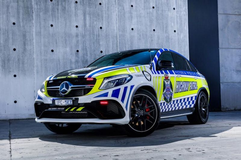 Mercedes AMG GLE63 S Coupe Polizei Fahrzeug Tuning 2