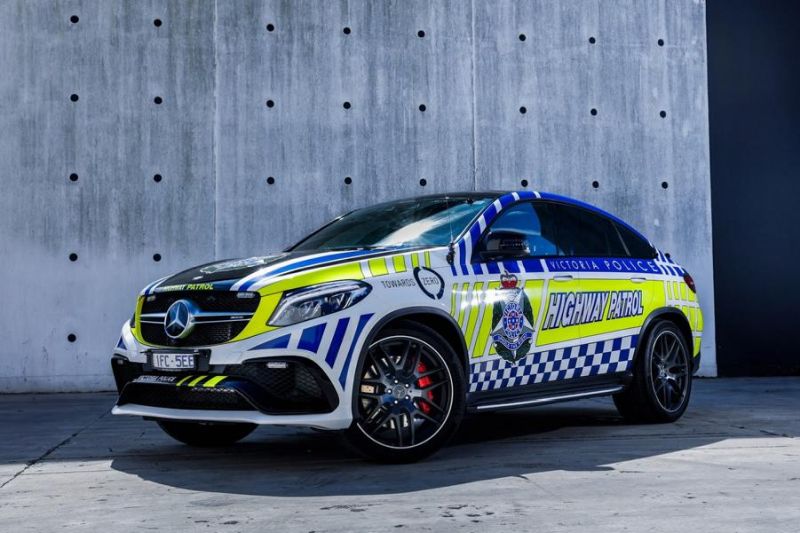 Mercedes AMG GLE63 S Coupe Polizei Fahrzeug Tuning 3