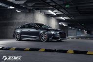 TAG Motorsports Audi A3 S3 sedán con suspensión Airride