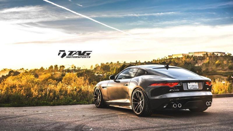 TAG Motorsports Jaguar F Type R Coupé 20 Zoll HRE P104 Tuning 2