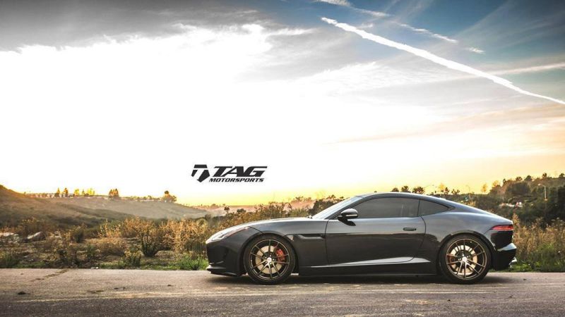 TAG Motorsports Jaguar F Type R Coupé 20 Zoll HRE P104 Tuning 4