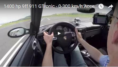 9ff Porsche 911 GTronic Mit 1.400PS Von 0 300 Kmh