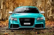 Audi A5 RS5 with blue-green foil by tuningblog.eu