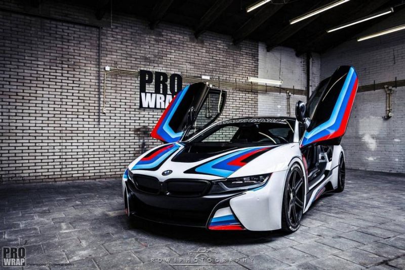 BMW M Folierung I8 PRO Wrap Niederlande Tuning 1