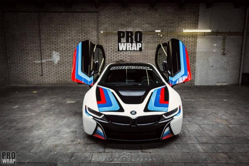 BMW M Folierung I8 PRO Wrap Niederlande Tuning 10