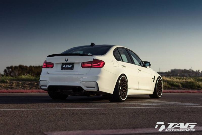 Top performance - BMW M3 F80 on HRE S200 alloy wheels by TAG Motorsports