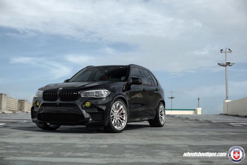 BMW X5M F85 with HRE rims and Airride by tuningblog.eu