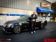 Trabajo detallado - Cadillac CTS-V con resortes Eibach por ModBargains