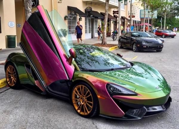 Fotoverhaal: Kameleonkleurige McLaren 570S in Florida