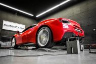 Ferrari F488 GTB 4.0 Turbo met 722 pk door Mcchip-DKR SoftwarePerformance