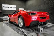 Ferrari F488 GTB 4.0 Turbo met 722 pk door Mcchip-DKR SoftwarePerformance