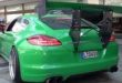 Video: Hardcore grüner Porsche Panamera in Monaco