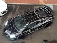 Impressive Wrap &#8211; auffälliger Tron Lamborghini Aventador SV