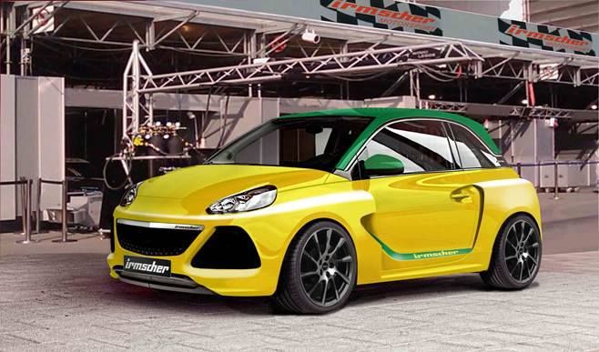 Irmscher Tuning Opel Adam S Breitbau Widebody Konzeptfahrzeug 1