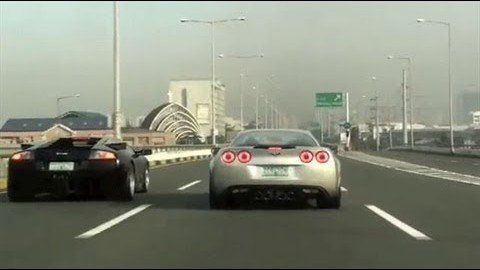 Video: Lamborghini Murcielago gegen Chevrolet Corvette Z06