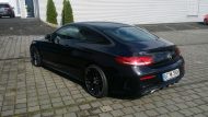 Mercedes C-Class W205 Coupe on 20 inch Inden Design Alu's