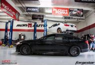 ModBargains BMW M5 F10 op 20 inch en met RPI-uitlaat