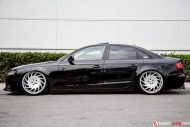Audi A4 B8 on Vossen VLE-1 Alu's and with Airride suspension