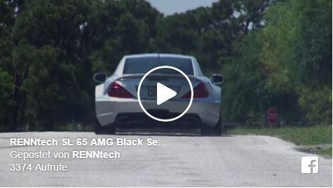 RENNtech Mercedes SL65 AMG Black Series Chiptuning 805PS