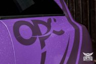 SchwabenFolia Opel Corsa D OPC - إحباط كامل باللون الأرجواني المعدني