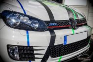 Stripes foiling on the VW Golf 6 by Check Matt Dortmund