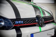 Stripes foiling on the VW Golf 6 by Check Matt Dortmund