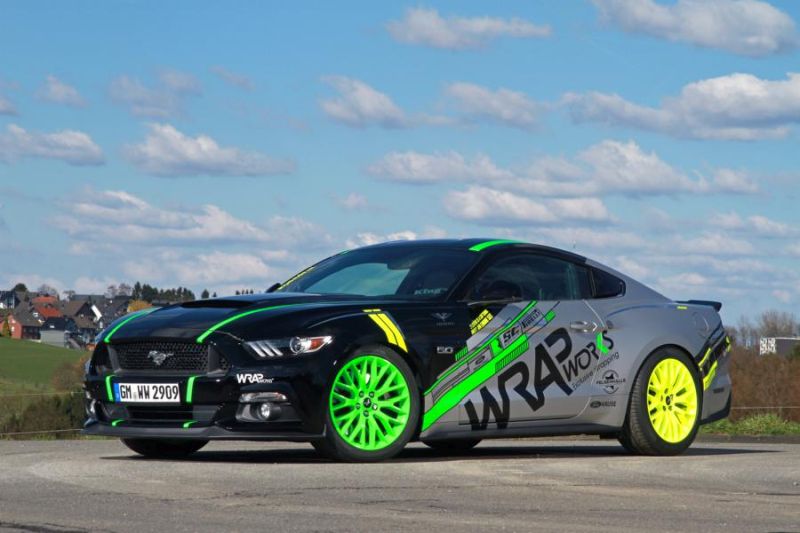 WRAPworks Tuning &#038; Folierung am Ford Mustang GT Fastback
