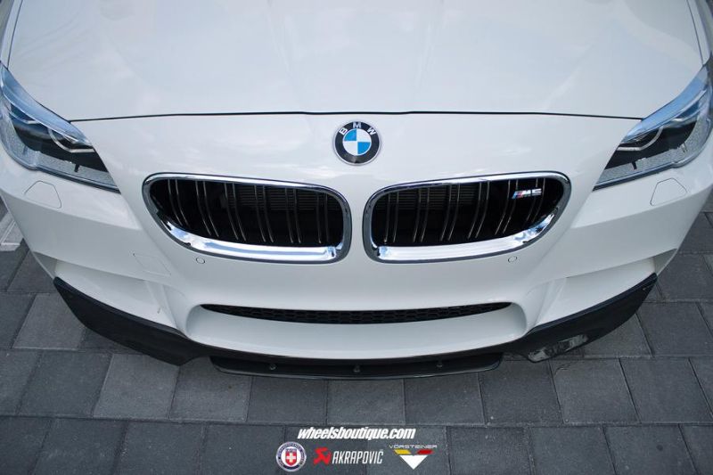 Wheelsboutique BMW M5 F10 HRE Alu Akrapovic Auspuff Tuning 4