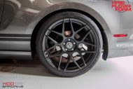 20 inch HRE FF01 alloy wheels on the Ford Mustang S197 GT