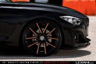 20 Inch Lexani Wheels on BMW 428i F32 Coupe in Black