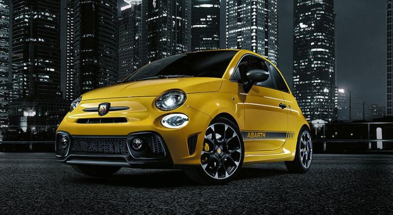 2016er Fiat 500 Abarth (595) with more power and optics