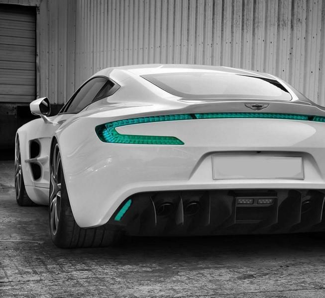 Mega szlachetny Aston Martin w bieli przez tuningblog.eu
