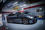 Discreet - BMW 3er F30 328i with M-bumper & AWE exhaust