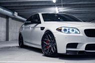 HAMMER - Brixton Forged CM8 in 21 inch on BMW M5 F10 in white
