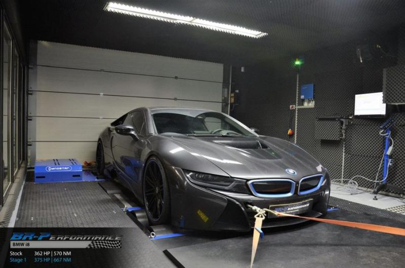 Chiptuning 375PS 667NM BR Performance BMW i8 AC Schnitzer 1 Chiptuning   410PS & 704NM im BR Performance BMW i8