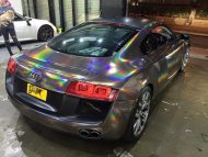 Crazy – إحباط ثلاثي الأبعاد على سيارة Audi R8 من Impressive Wrap