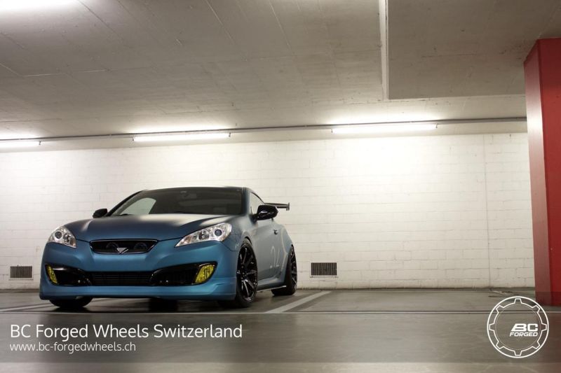 Hyundai Genesis Coupe on BC Forged Wheels alloy wheels