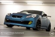 Hyundai Genesis Coupe on BC Forged Wheels alloy wheels