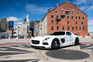 Extreem chic – Mercedes SLS AMG op HRE S104 aluminium velgen