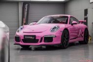 Pink Rosa Folierung Porsche 911 991 GT3 by Impressive Wrap tuning 8 190x127 Pink glänzender Porsche 911 (991) GT3 by Impressive Wrap