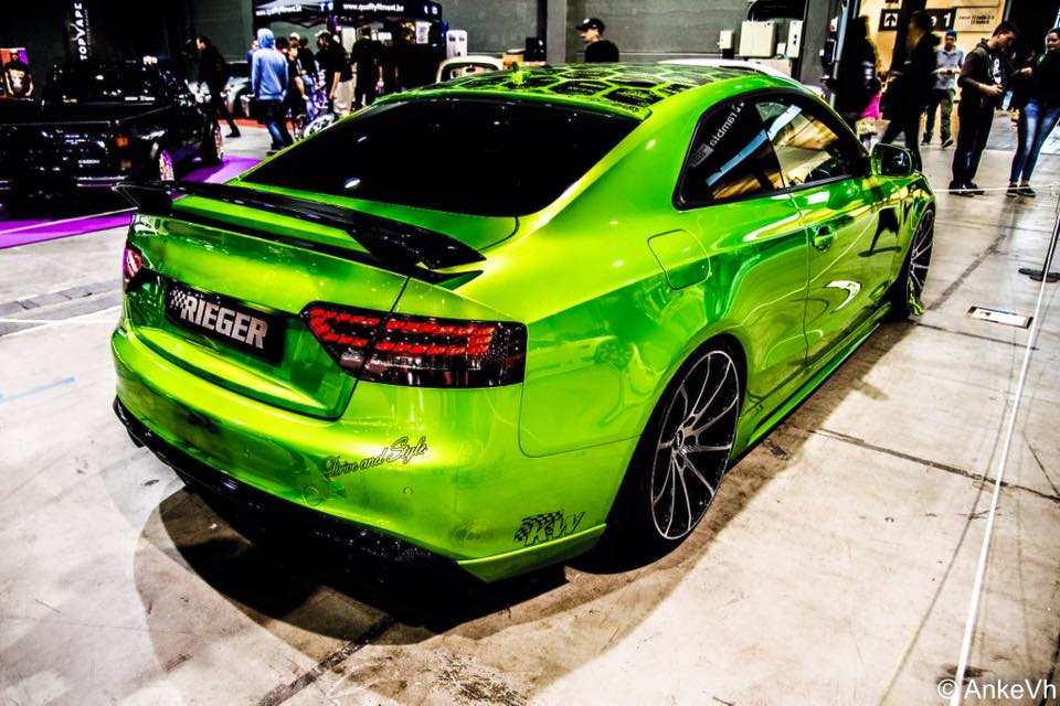 Sweet Green Audi A5 Coupe Tuning 2017 3