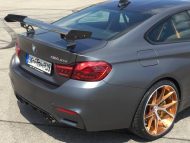 Premiere - TVW Car Design BMW M4 GTS su cerchi in lega HRE