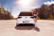 VW Golf GTi Clubsport with Oxigin 20 alloy wheels and foil