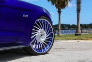 بدون كلمات - عجلات Forgiato Wheels Alu الضخمة على Ford Mustang GT