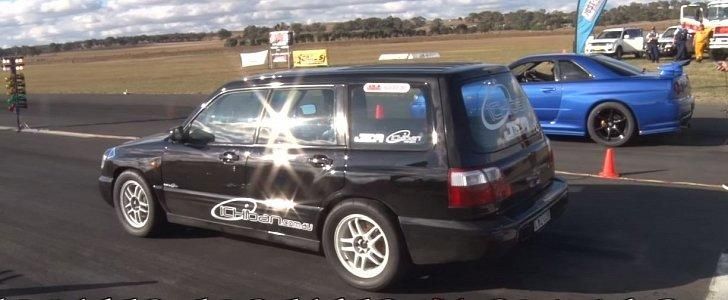 Wideo: Crazy - 520PS Nitro Subaru Forester „The Toaster”