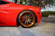 20 Zoll Strasse Wheels FS SV1 Alufelgen am Ferrari 458 Italia