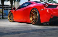 20 Zoll Strasse Wheels FS SV1 Alufelgen am Ferrari 458 Italia