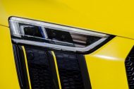 2016er Audi R8 V10 Plus in Sunflower matt metallic Gelb