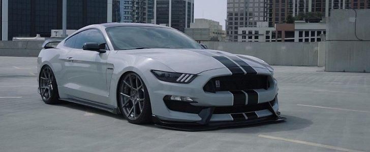 Video: 2016er Ford Mustang Shelby GT350 con Airride di AccuAir