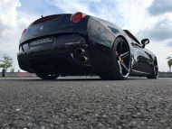 22 inch Oxigin 18 alloy wheels on the Ferrari California by ML Concept